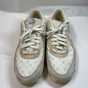 Nike White and Cream Sneakers